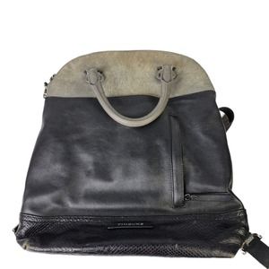 Timbuk2 Femme Satchel Backpack Women's Gray Black Faux Leather Durable